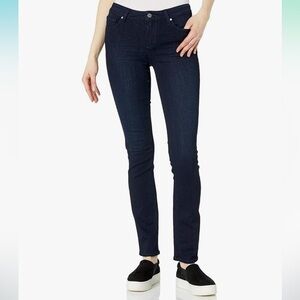 Paige "The Stem" mid-rise skinny jeans in a dark wash